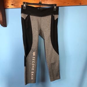 Second Skin Athletic Compression Leggings Small